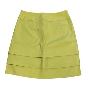 Etcetera skirt. Layered look. Size 6. Pretty green.